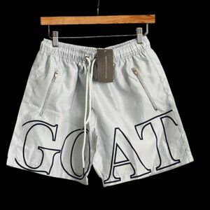 🩶Boutique Exclusive | NWT | Limited Run G.O.A.T. Windbreaker Shorts Gray +